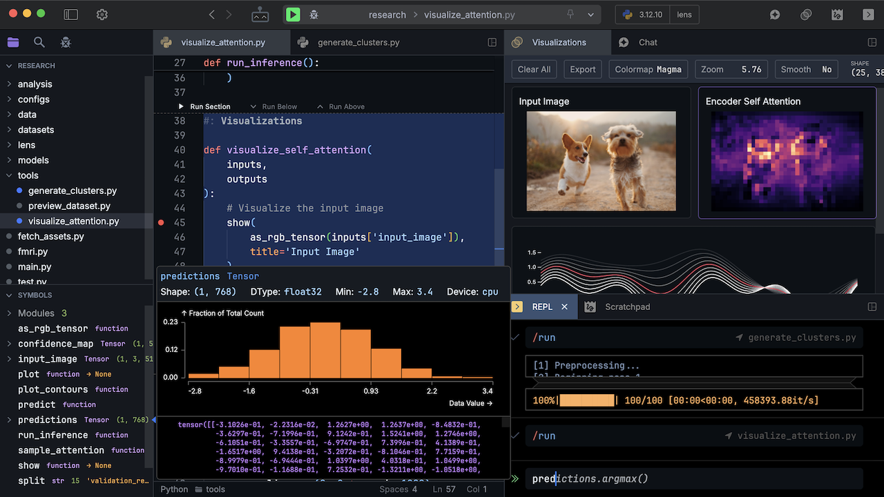 Screenshot of Scripton Python IDE